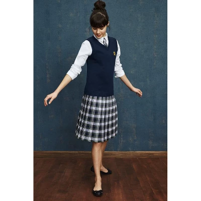 Lands' End School Uniform Kids Pre Tied Tie 2 Lands' End School Uniform Kids Pre Tied Tie - Image 2