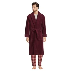 Lands' End Men's Calf Length Turkish Terry Robe -Clothing store GUEST 00bda33c b128 402c b545 379cc5e207db