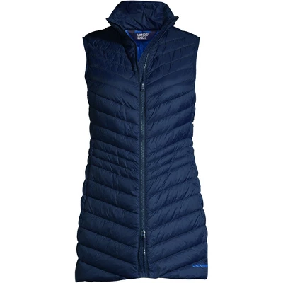Lands' End Women's Ultralight Packable Down Vest 6 Lands' End Women's Ultralight Packable Down Vest - Image 6