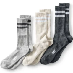 Lands' End Men's Performance Crew Sock 3-Pack -Clothing store GUEST 01e7dcbb 257e 4fa0 b251 a0df2a9118c2