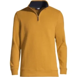 Lands' End Men's Bedford Rib Quarter Zip Sweater -Clothing store GUEST 0341fe1c fd09 46aa 9010 d2cb397c67cf