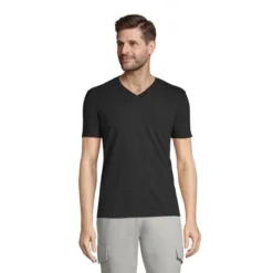 Lands' End Men's Super-T Short Sleeve V-Neck T-Shirt -Clothing store GUEST 0543a46f 13df 4bed 9ad4 2dc44a9ec61a