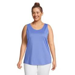 Lands' End Women's Supima Cotton Scoop Neck Tunic Tank Top -Clothing store GUEST 05f2bd06 1eb5 4e30 8ff0 152119ea2ff4