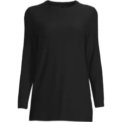 Lands' End Women's Long Sleeve Performance Crew Neck Tunic -Clothing store GUEST 066cf856 01a9 4a96 990a 1472e820e452