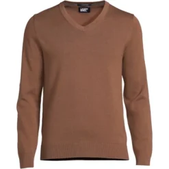 Lands' End Men's Classic Fit Fine Gauge Supima Cotton V-neck Sweater 29 Lands' End Men's Classic Fit Fine Gauge Supima Cotton V-neck Sweater -Clothing store GUEST 06a07212 41ee 4f39 80f6 650d3bf6d78d