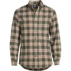 Lands' End Men's Traditional Fit Flagship Flannel Shirt -Clothing store GUEST 0853b69d bcb2 4e84 865b eed5f7ba2b7c