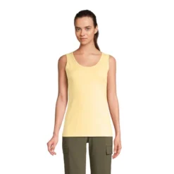Lands' End Women's Tall Cotton Tank Top -Clothing store GUEST 0860f325 930c 4406 b34a 445fe177edb6