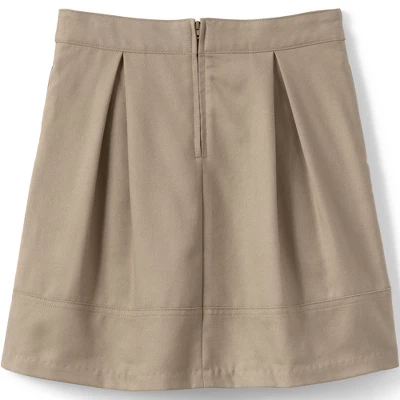 Lands' End Lands' End School Uniform Girls Solid Pleated Skort Top Of Knee 1 Lands' End Lands' End School Uniform Girls Solid Pleated Skort Top Of Knee