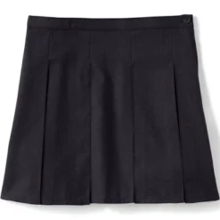 Lands' End Lands' End School Uniform Girls Solid Box Pleat Skirt Top Of Knee -Clothing store GUEST 0d380701 9e7f 4950 a7bb bcdb3b31c0ed