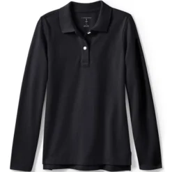 Lands' End School Uniform Girls Long Sleeve Feminine Fit Mesh Polo Shirt -Clothing store GUEST 0eab6edb 565c 4a27 9bea 9bbcd4f691e9