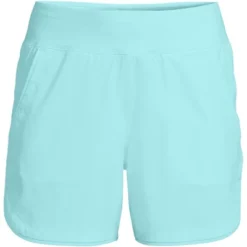 Lands' End Women's 5" Quick Dry Elastic Waist Board Shorts Swim Cover-up Shorts With Panty -Clothing store GUEST 0f74253a a690 4139 9895 469ca821c8e6