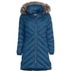 Lands' End Women's Insulated Cozy Fleece Lined Primaloft Coat -Clothing store GUEST 111e0b6e eaff 4a51 9cc2 8951d10ee8cb