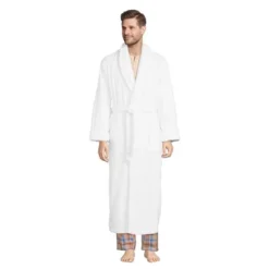 Lands' End Men's Full Length Turkish Terry Robe -Clothing store GUEST 12112826 b98f 43ab 831c 3d19c2cfea15