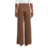 Lands' End Women's High Rise Crisp Poplin Chino Wide Leg Pants