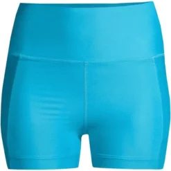 Lands' End Women's Chlorine Resistant High Waisted 6" Bike Swim Shorts With UPF 50 Sun Protection -Clothing store GUEST 130bd905 5617 4caf 98e9 f7a888f6fa02