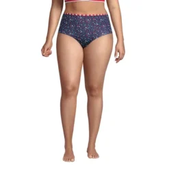 Lands' End Women's Chlorine Resistant Reversible High Waisted Bikini Bottoms -Clothing store GUEST 1737cbc8 7e63 4f45 a420 fb306e09edcb