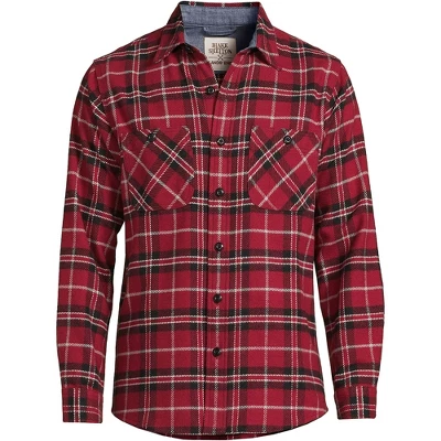 Lands' End Blake Shelton X Lands' End Traditional Fit Rugged Work Shirt 4 Lands' End Blake Shelton X Lands' End Traditional Fit Rugged Work Shirt - Image 4