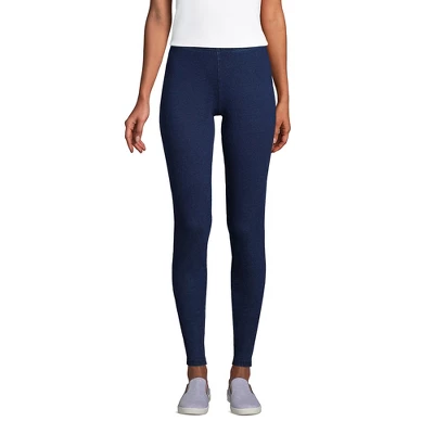 Lands' End Women's Starfish Mid Rise Knit Leggings 10 Lands' End Women's Starfish Mid Rise Knit Leggings - Image 10