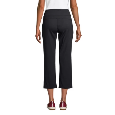 Lands' End Lands' End Women's Tall Active Crop Yoga Pants 1 Lands' End Lands' End Women's Tall Active Crop Yoga Pants