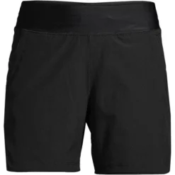 Lands' End Women's 5" Quick Dry Elastic Waist Board Shorts Swim Cover-up Shorts -Clothing store GUEST 1c25305b 25d2 476a 902c fef9c993fa2a