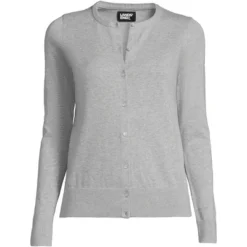 Lands' End Women's Fine Gauge Cotton Cardigan Sweater 17 Lands' End Women's Fine Gauge Cotton Cardigan Sweater -Clothing store GUEST 1c5e46f4 5b6b 4e9f b6fa fb748fbd80a1
