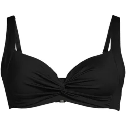 Lands' End Women's Twist Front Underwire Bikini Top Swimsuit Adjustable Straps -Clothing store GUEST 1c731147 366d 44d9 b7af e981c9effcd6