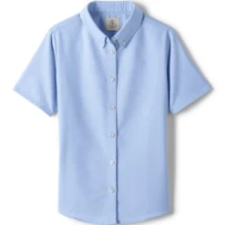 Lands' End School Uniform Girls Short Sleeve Oxford Dress Shirt -Clothing store GUEST 1d4bc7b0 b279 4332 af49 4e2f755c6005