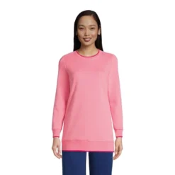 Lands' End Women's Serious Sweats Crewneck Long Sleeve Sweatshirt Tunic -Clothing store GUEST 1e37c3ab 7796 4f15 a878 d3fd0b8b24b5