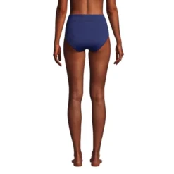 Lands' End Women's High Waisted Bikini Bottoms