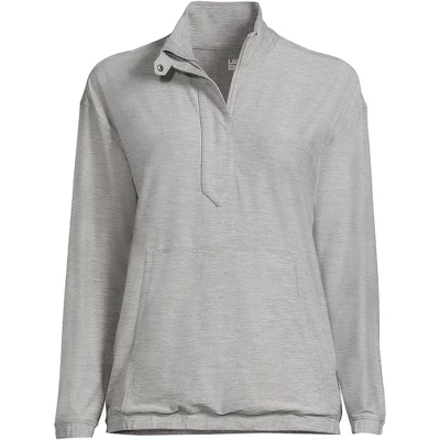 Lands' End Women's Long Sleeve Performance Zip Front Popover 3 Lands' End Women's Long Sleeve Performance Zip Front Popover - Image 3