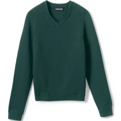 Lands' End School Uniform Kids Cotton Modal V-neck Sweater 8 Lands' End School Uniform Kids Cotton Modal V-neck Sweater -Clothing store GUEST 211c613b 23c2 491b a7a2 87a106089737