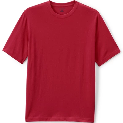 Lands' End School Uniform Men's Short Sleeve Essential T-shirt 9 Lands' End School Uniform Men's Short Sleeve Essential T-shirt - Image 9