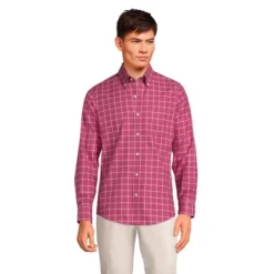 Lands' End Men's Traditional Fit No Iron Twill Shirt -Clothing store GUEST 22b608e8 7f0a 46ae 9fef 0ce646663170