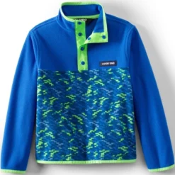 Lands' End Lands' End Kids Fleece Quarter Zip -Clothing store GUEST 23adb02f a246 4b5b bb90 d021bd292d03