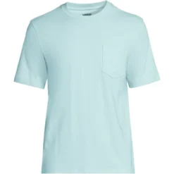 Lands' End Men's Super-T Short Sleeve T-Shirt With Pocket -Clothing store GUEST 23f977ae 659c 42e1 bc95 ecc7e5df12f0