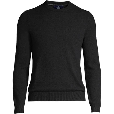 Lands' End Men's Fine Gauge Cashmere Crewneck Sweater 6 Lands' End Men's Fine Gauge Cashmere Crewneck Sweater - Image 6