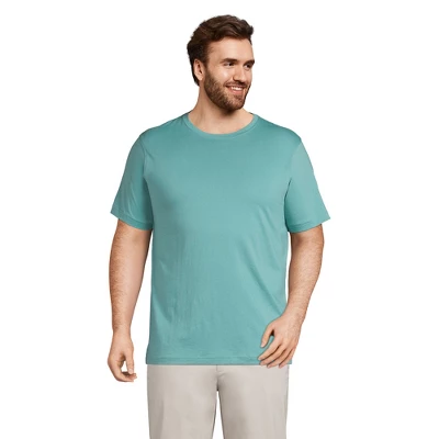 Lands' End Men's Short Sleeve Supima Tee 8 Lands' End Men's Short Sleeve Supima Tee - Image 8