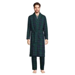 Lands' End Men's Flannel Robe -Clothing store GUEST 25b55ae1 b830 4b0e a258 af0b7a42732a