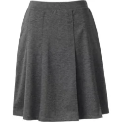 Lands' End Lands' End School Uniform Women's Ponte Pleat Skirt -Clothing store GUEST 26a0ef3d bf60 455c 969f 07a08bcd70f6