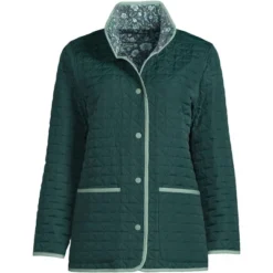 Lands' End Women's Insulated Reversible Barn Jacket -Clothing store GUEST 28c7c1f6 1807 4af0 9495 75f02ddba773