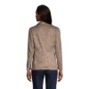 Lands' End Women's Sweater Fleece Blazer Jacket - The Blazer