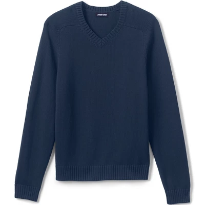 School Uniform Young Men's Cotton Modal V-neck Sweater 3 School Uniform Young Men's Cotton Modal V-neck Sweater - Image 3