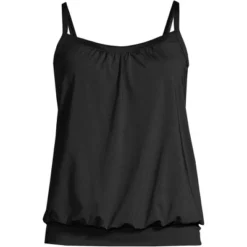 Lands' End Women's Blouson Tummy Hiding Tankini Top Swimsuit Adjustable Straps 13 Lands' End Women's Blouson Tummy Hiding Tankini Top Swimsuit Adjustable Straps -Clothing store GUEST 2b80c665 f735 4621 8baa 92098233731e