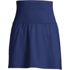 Lands' End Women's Tummy Control Ultra High Waisted Modest Swim Skirt Swim Bottoms -Clothing store GUEST 2bf61732 42d1 4486 8978 167643570d43