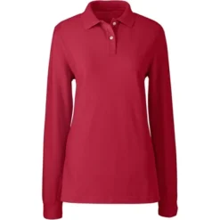 School Uniform Young Women's Long Sleeve Mesh Polo Shirt -Clothing store GUEST 2c591a11 b137 4c04 bc4b f2b4a0069217