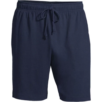 Lands' End Men's Knit Jersey Pajama Shorts 3 Lands' End Men's Knit Jersey Pajama Shorts - Image 3