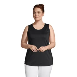 Lands' End Women's Supima Cotton Scoop Neck Tunic Tank Top -Clothing store GUEST 2e708b4d a664 446f bed4 4d8e34c11ea2