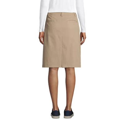 Lands' End Lands' End School Uniform Women's Active Chino Skort Top Of The Knee 1 Lands' End Lands' End School Uniform Women's Active Chino Skort Top Of The Knee