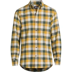 Lands' End Men's Traditional Fit Flagship Flannel Shirt -Clothing store GUEST 30f2a1ab c6e7 485a 8ad6 a6d4832a8517