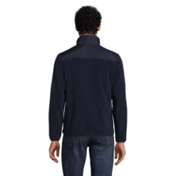 Lands' End Men's Fleece Full Zip Jacket